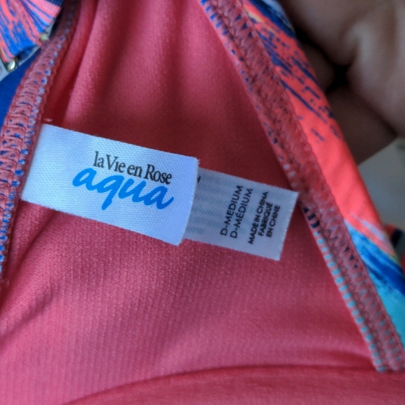 La Vie En Rose Aqua bikini top - Picture 4 of 6